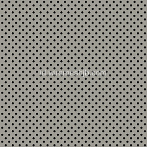 Lubang mikro Galvanized Perforated Metal Mesh